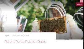 
							         Parent Portal Publish Dates - Charterhouse								  
							    