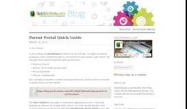 
							         Parent Portal Quick Guide | School Management ... - QuickSchools.com								  
							    