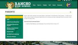 
							         Parent Portal - Rancho High School								  
							    