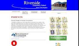 
							         Parent Portal | Riverside Elementary School								  
							    