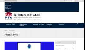 
							         Parent Portal - Riverstone High School								  
							    