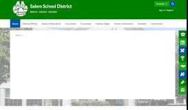 
							         Parent Portal - Salem School District								  
							    