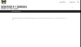 
							         Parent Portal - Schuyler R-1 Schools								  
							    