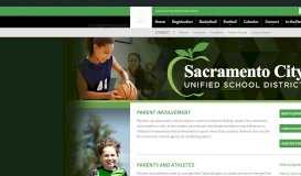 
							         Parent Portal - scusd elementary sports - Sacramento City Unified ...								  
							    