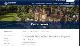 
							         Parent Portal | Sherfield School								  
							    