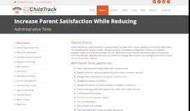 
							         Parent Portal Software | Campus Parent Portal | EZChildTrack								  
							    
