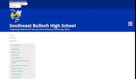 
							         Parent Portal - Southeast Bulloch High School - School Loop								  
							    