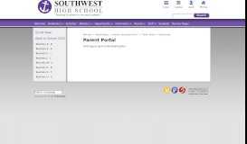 
							         Parent Portal - Southwest High School								  
							    