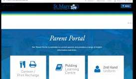 
							         Parent Portal - St Mary Star of the Sea College								  
							    