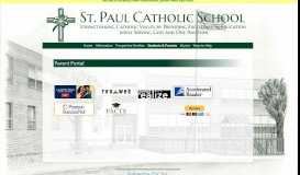 
							         Parent Portal | St. Paul Catholic School								  
							    