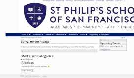 
							         Parent Portal - St. Philip School								  
							    