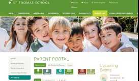 
							         Parent Portal - St. Thomas School								  
							    