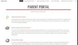 
							         Parent Portal Support - Google Sites								  
							    