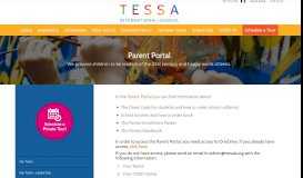 
							         Parent Portal - Tessa International School								  
							    