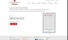 
							         Parent Portal - The Children's House								  
							    