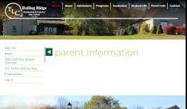 
							         Parent Portal | The Learning Clinic								  
							    