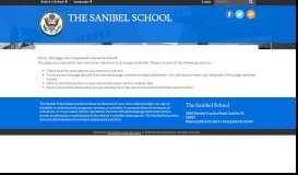 
							         Parent Portal - The Sanibel School								  
							    