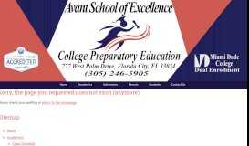 
							         Parent Portal (TLE) - Avant School of Excellence								  
							    