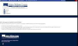 
							         Parent Portal to be unavailable April 27-29 - Prince William County ...								  
							    
