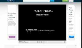 
							         PARENT PORTAL Training Video For Salado ISD Parents Regarding ...								  
							    