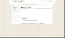 
							         Parent Portal - Trenton ISD - Google Sites								  
							    