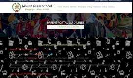 
							         Parent Portal - Welcome to Mount Assisi School								  
							    