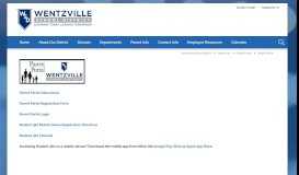 
							         Parent Portal - Wentzville - Wentzville School District								  
							    
