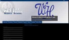 
							         Parent Portal - White House Middle School - Sumner County Schools								  
							    