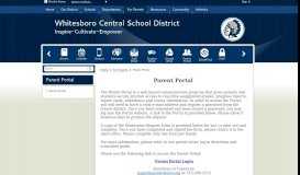 
							         Parent Portal - Whitesboro Central School District								  
							    