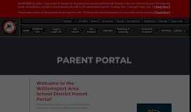 
							         Parent Portal | Williamsport Area School District								  
							    