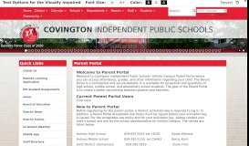 
							         Parent Portal/Infinite Campus Login - Covington Independent Public ...								  
							    