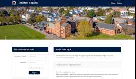 
							         Parent Portal|Login - Exeter School								  
							    