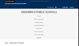 
							         Parent Portals - Greenwich Public Schools								  
							    