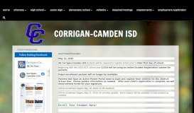 
							         Parent Resources - Corrigan-Camden ISD								  
							    