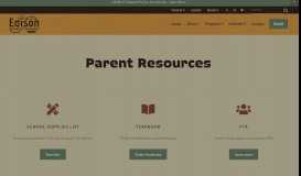 
							         Parent Resources — Edison School of Innovation								  
							    