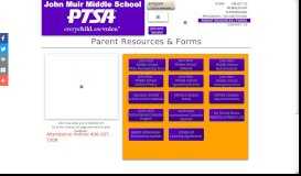 
							         Parent Resources & Forms - John Muir PTSA								  
							    