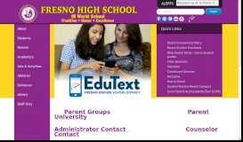 
							         Parent Resources - Fresno Unified School District								  
							    