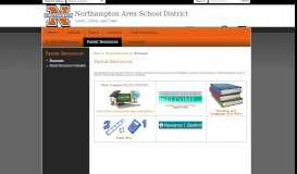 
							         Parent Resources / Homepage - Northampton Area School District								  
							    