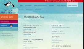 
							         Parent Resources | LaTouche Pediatrics, LLC								  
							    