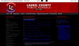
							         Parent Resources - Laurel County Schools								  
							    