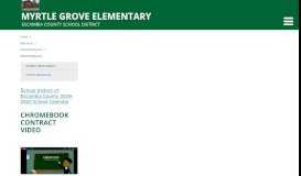 
							         Parent Resources - Myrtle Grove Elementary School - School Loop								  
							    