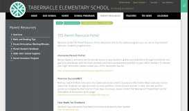 
							         Parent Resources / Overview - Tabernacle Township School District								  
							    