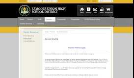 
							         Parent Resources / Parent Portal - Lemoore Union High School District								  
							    