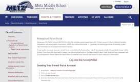 
							         Parent Resources / Parent Portal - Manassas City Public Schools								  
							    
