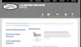 
							         Parent Resources / Parent Resources - Lytle ISD								  
							    