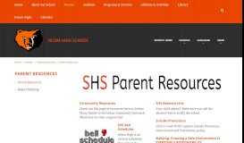 
							         Parent Resources / Parent Resources - Selma Unified School District								  
							    