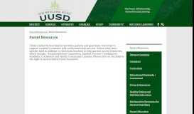 
							         Parent Resources – Parent Resources – Ukiah Unified School District								  
							    