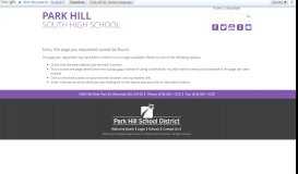 
							         Parent Resources - Park Hill South High School								  
							    