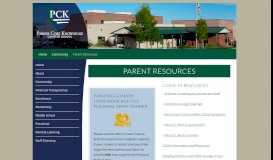 
							         Parent Resources | Parker Core Knowledge Charter School								  
							    