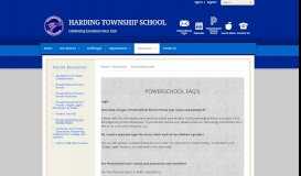 
							         Parent Resources / PowerSchool Parent Portal FAQ's - Harding ...								  
							    